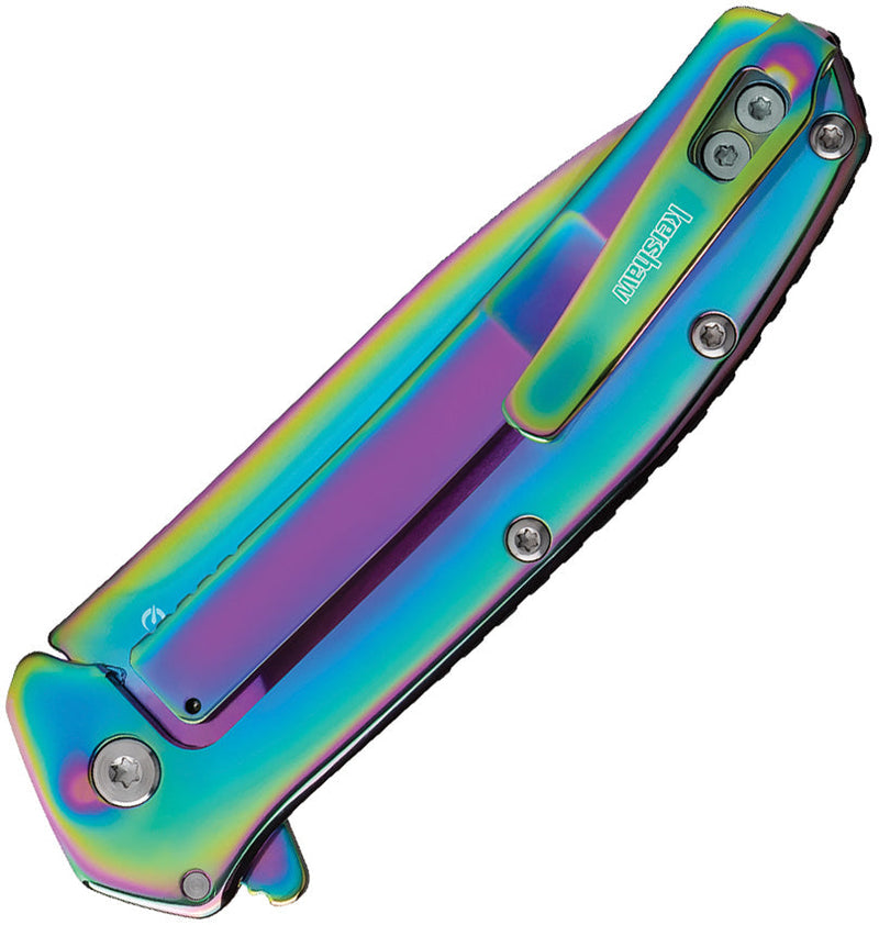 Kershaw Outcome Framelock A/O Rainb