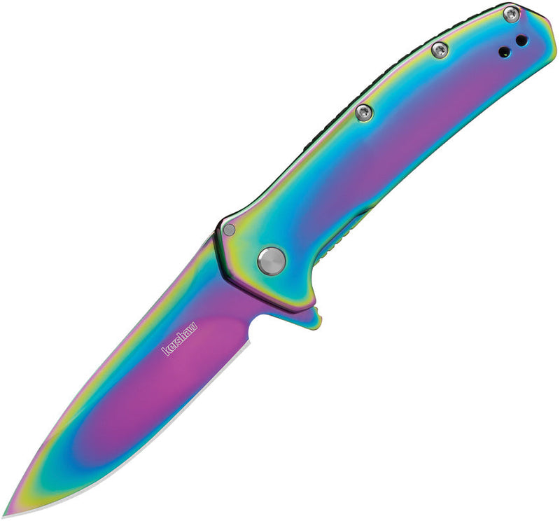 Kershaw Outcome Framelock A/O Rainb