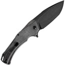 Kansept Knives Hellx Framelock D2 Blk Mic
