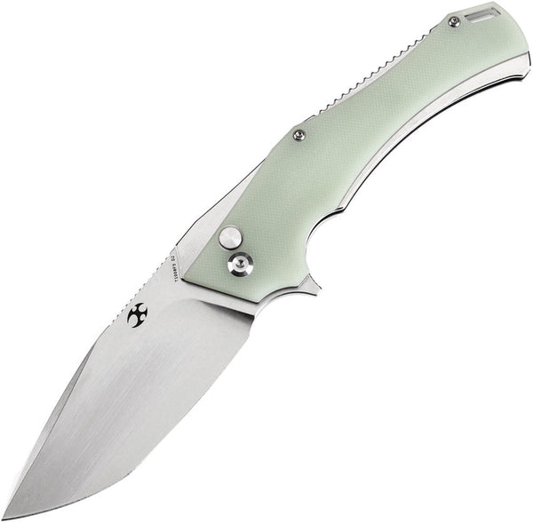 Kansept Knives Hellx Framelock D2 Jade