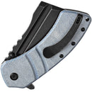 Kansept Knives XL Korvid Linerlock Blue Mic