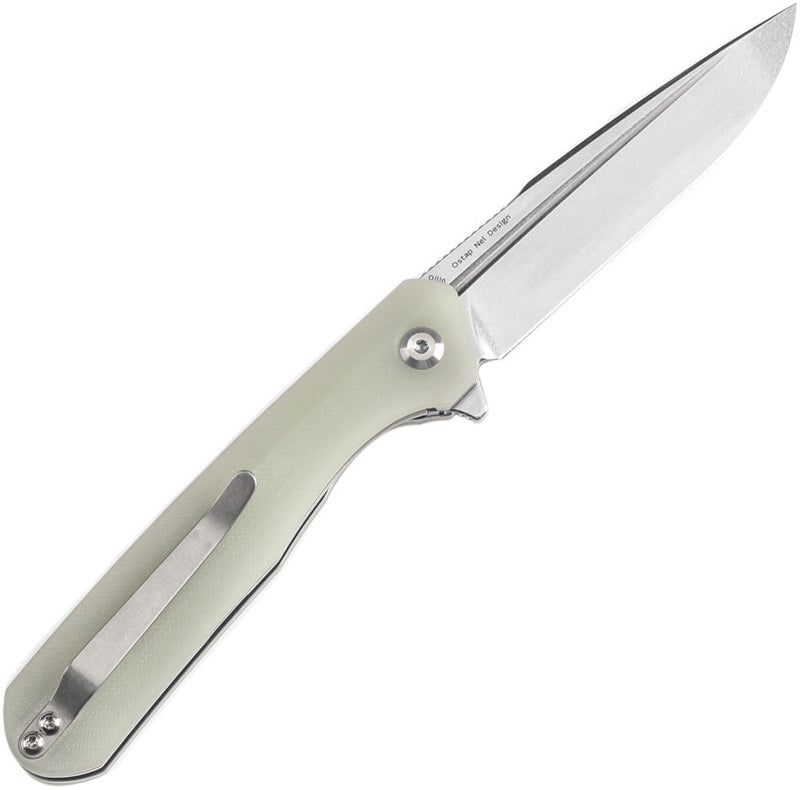 Kansept Knives Qilin Linerlock Jade G10