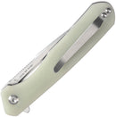 Kansept Knives Qilin Linerlock Jade G10