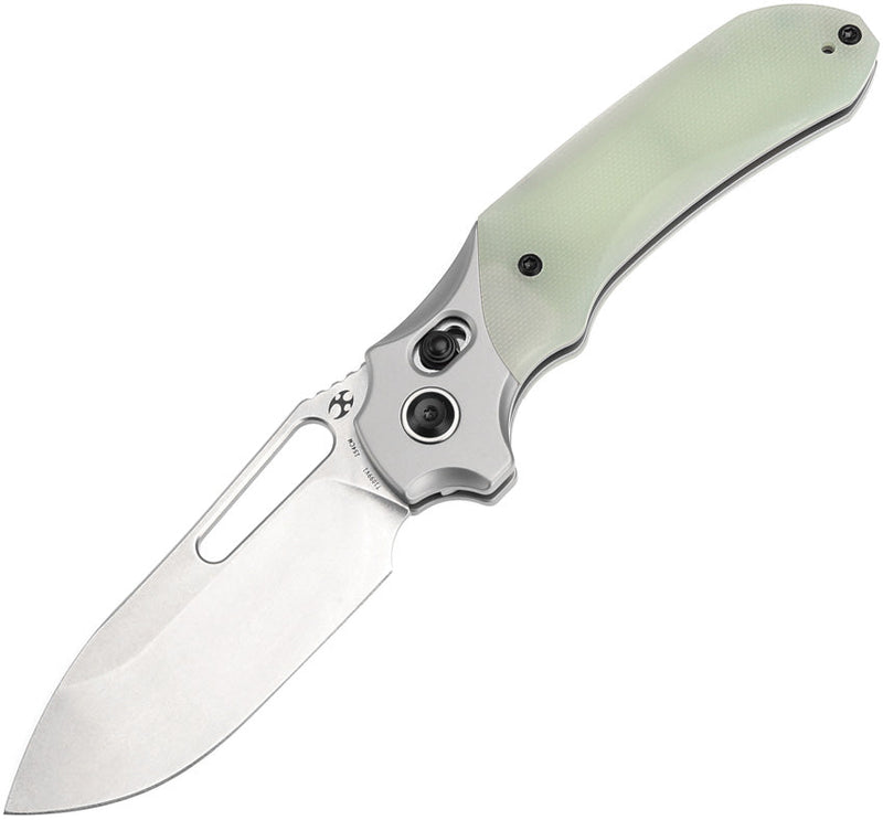 Kansept Knives Quasar Crossbar Lock Jade