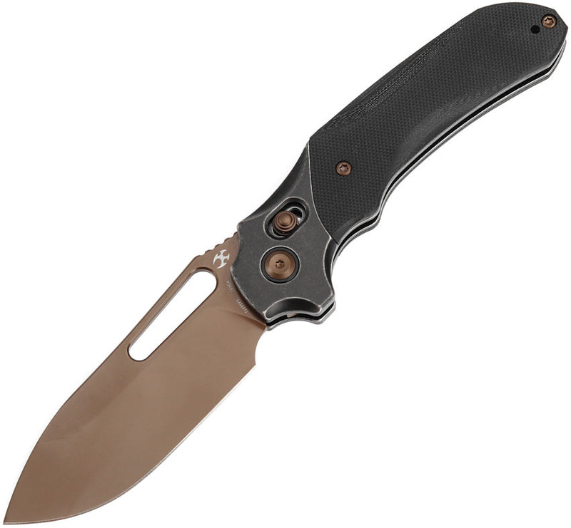 Kansept Knives Quasar Crossbar Lock G10