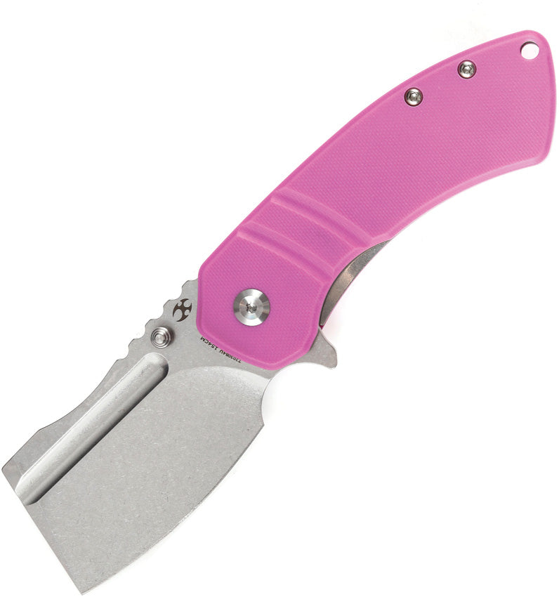 Kansept Knives M+ Korvid Linerlock Pink G10