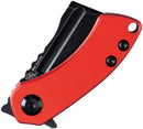 Kansept Knives Mini Korvid Linerlock Red G10