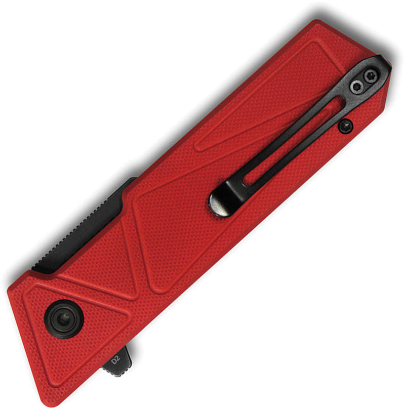 Kubey Avenger Linerlock Red