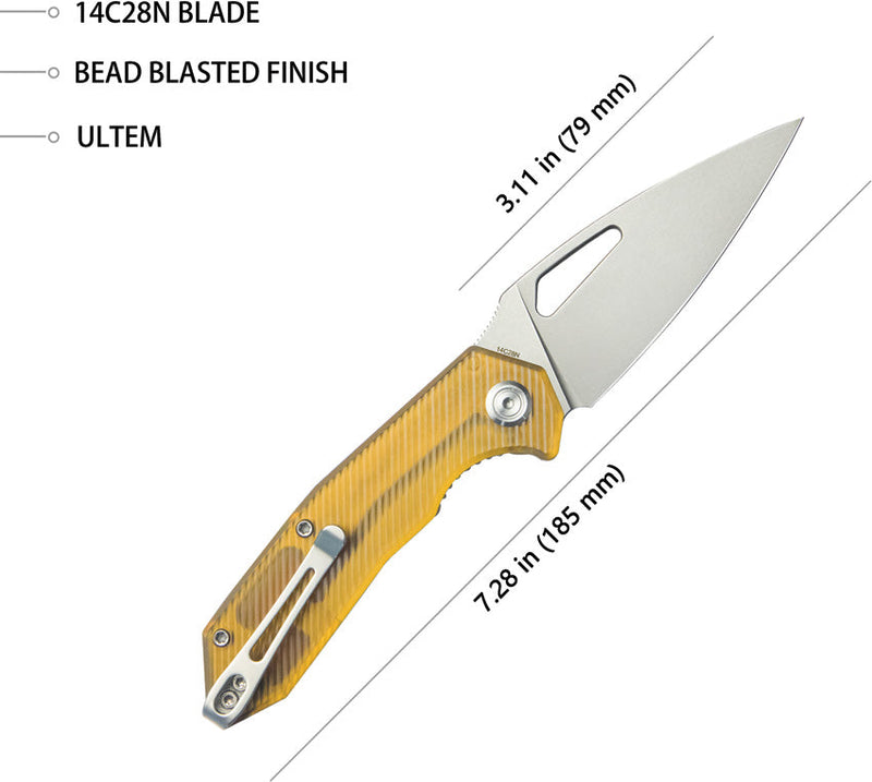 Kubey Coeus Linerlock Ultem