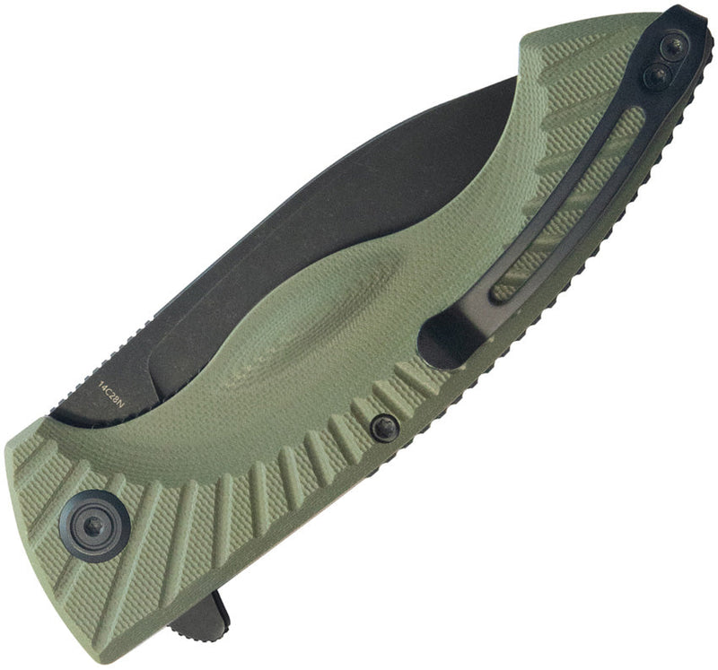 Kubey Timberwolf Linerlock OD