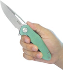 Kubey Dugu Linerlock Jade G10