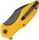 Kubey Noble Linerlock Black Yellow
