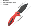 Kubey Noble Linerlock Red