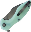 Kubey Noble Linerlock Black Jade
