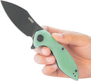 Kubey Noble Linerlock Black Jade
