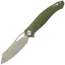Kubey Drake Linerlock Green G10