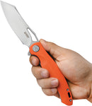 Kubey Drake Linerlock Orange G10