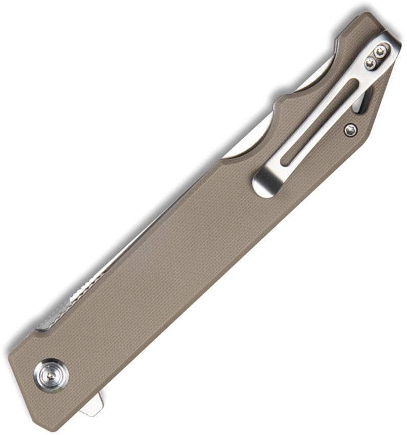 Kubey Pylades Linerlock Tan