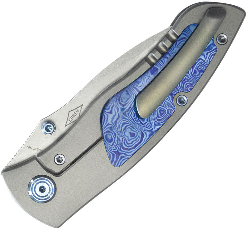 Kubey Vertigo Framelock Timascus