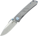 Kubey Blackout Framelock Ti Gray