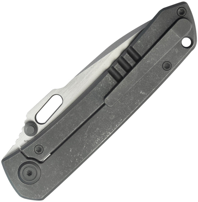 Kubey Blackout Framelock Ti Gray