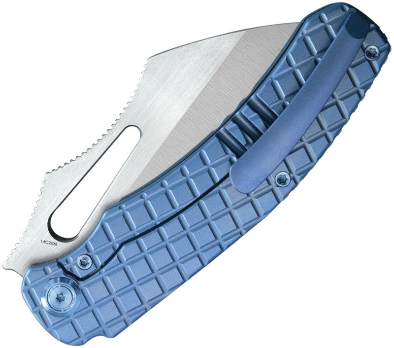 Kubey Sylow Framelock Blue Ti