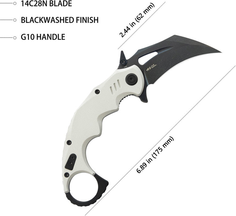 Kubey Mini Wrath Linerlock