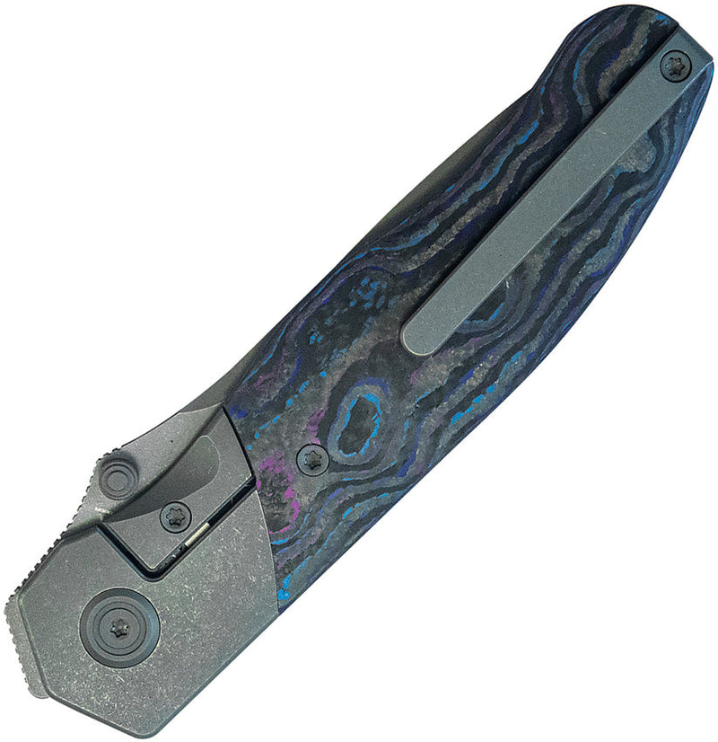 Kubey Velvet Snake Framelock