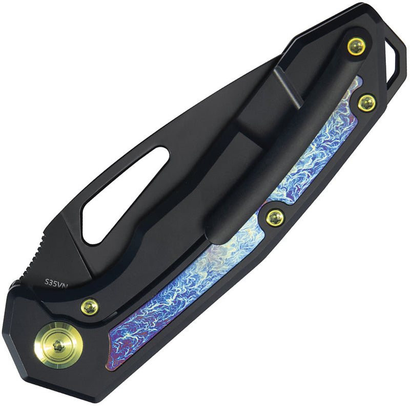 Kubey Coeus Framelock Black Ti