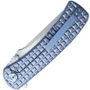 Kubey Interflow Framelock Ti Blue