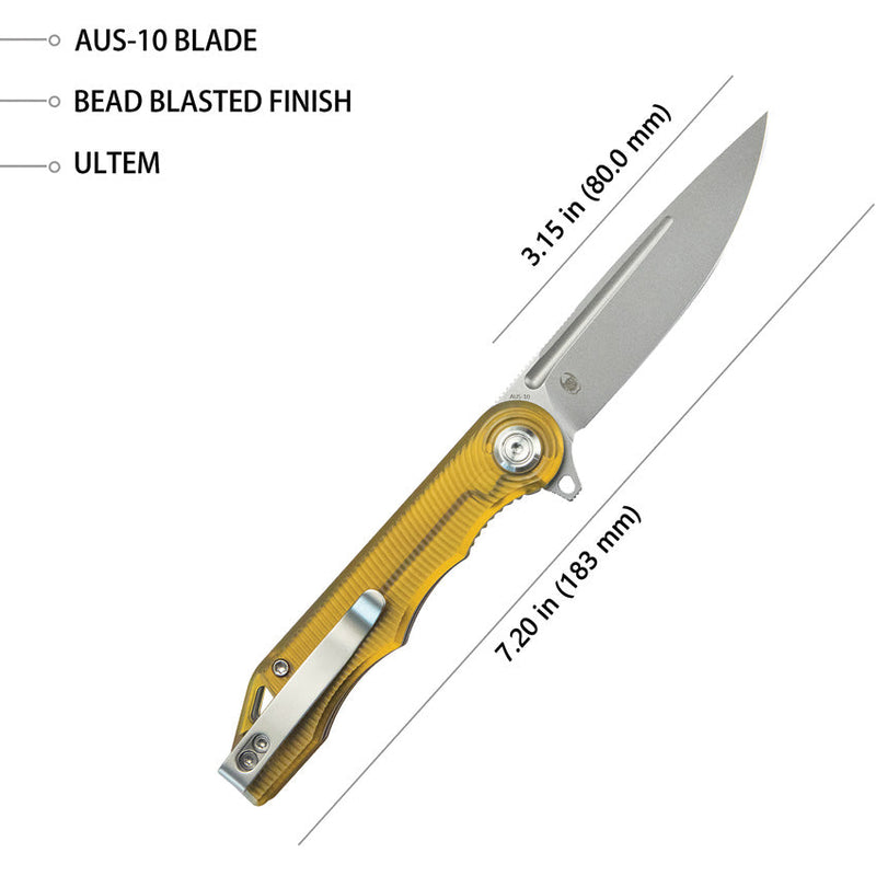 Kubey Mizo Linerlock Ultem