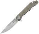 Kubey Mizo Linerlock Khaki