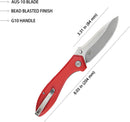 Kubey Ruckus Linerlock Red