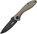 Kubey Ruckus Linerlock Tan