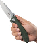 Kubey Ruckus Linerlock Grn Mic