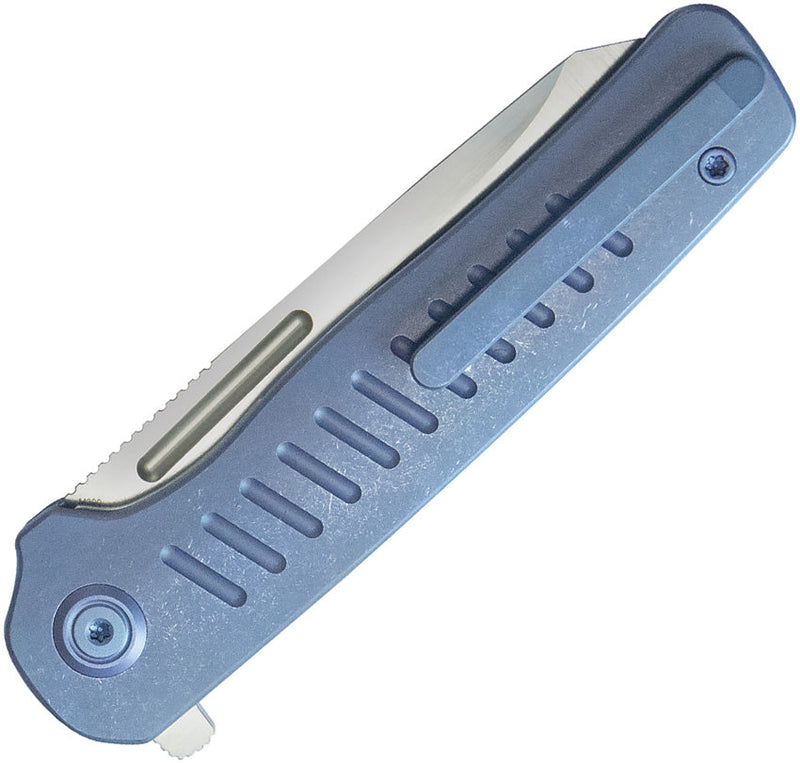 Kubey Steelhead Linerlock Blue SW