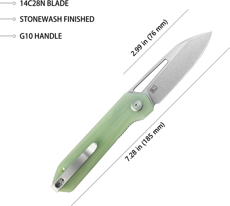 Kubey Royal Linerlock Jade