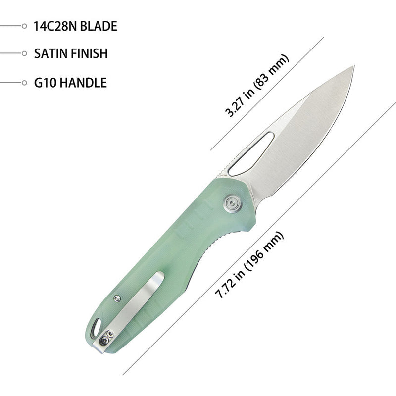 Kubey Doris Linerlock Jade