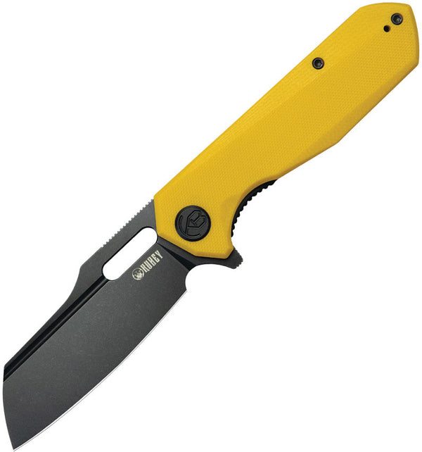 Kubey Atlas Linerlock Blk Yellow