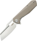 Kubey Atlas Linerlock Tan