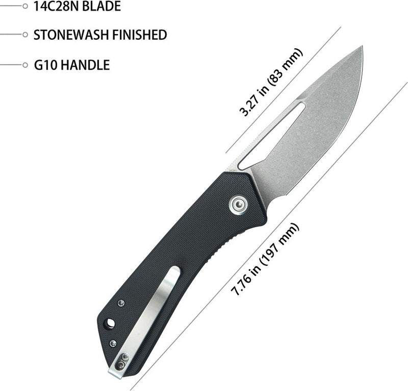 Kubey Thalia Front Flipper Black