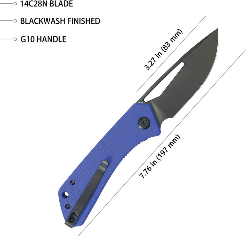 Kubey Thalia Front Flipper Blue BSW