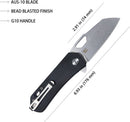 Kubey Duroc Linerlock Black