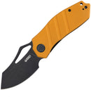 Kubey Ceyx Linerlock Black Yellow