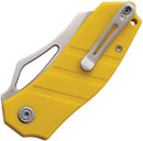 Kubey Ceyx Linerlock Yellow
