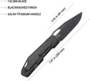 Kubey Verijero Framelock Ti Black