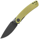Kubey Momentum Linerlock Yellow