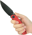 Kubey Momentum Linerlock Red