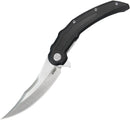 Kubey Wave Crest Linerlock Black G10