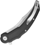 Kubey Wave Crest Linerlock Black G10